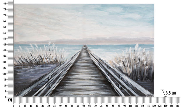 Leinwandbild Pontile Mehrfarben, 120 x 80 cm (5)