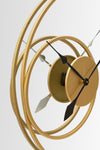 Dekospiegel Clock Gold (2)