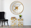 Dekospiegel Clock Gold (4)