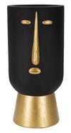 Vase Tribal D Schwarz