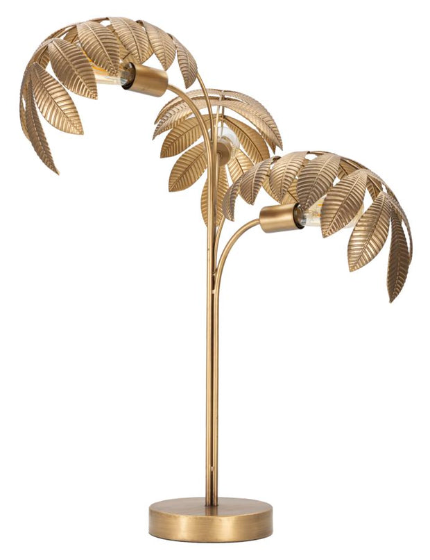 Tischlampe Leaf Gold