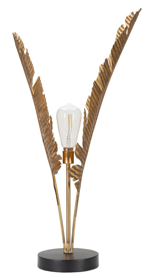 Tischlampe Palm Gold