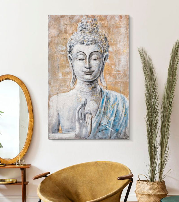 Leinwandbild Buddha Light B Mehrfarben, 80 x 120 cm (4)