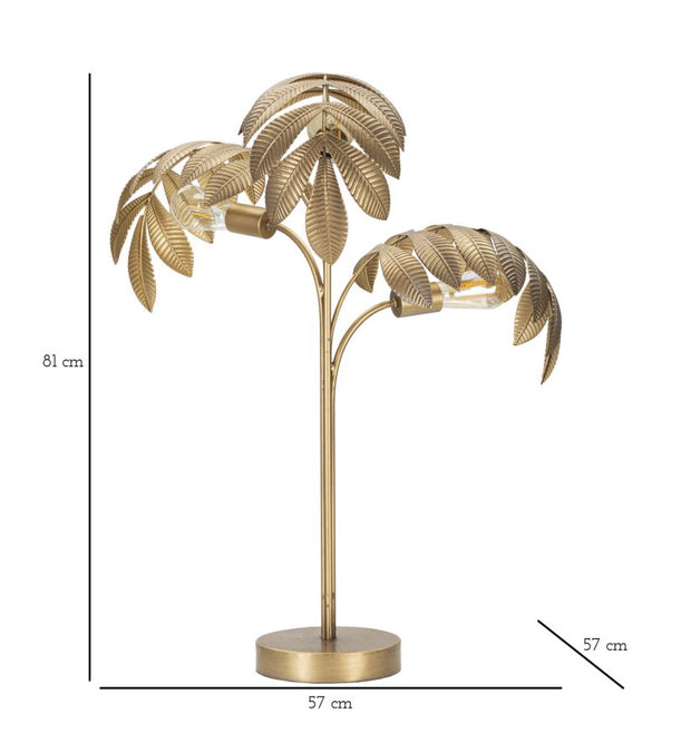 Tischlampe Leaf Gold (8)