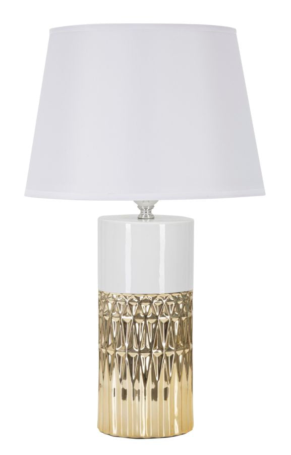 Tischlampe Glam Elegant Weiß