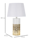 Tischlampe Glam Elegant Weiß (5)