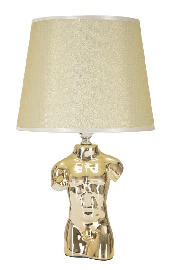 Tischlampe Glam Man Gold