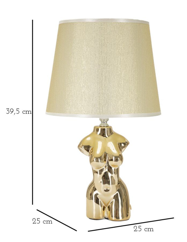 Tischlampe Glam Woman Gold (5)