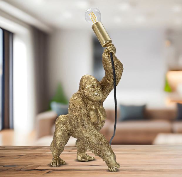 Tischlampe Gorilla Gold (8)