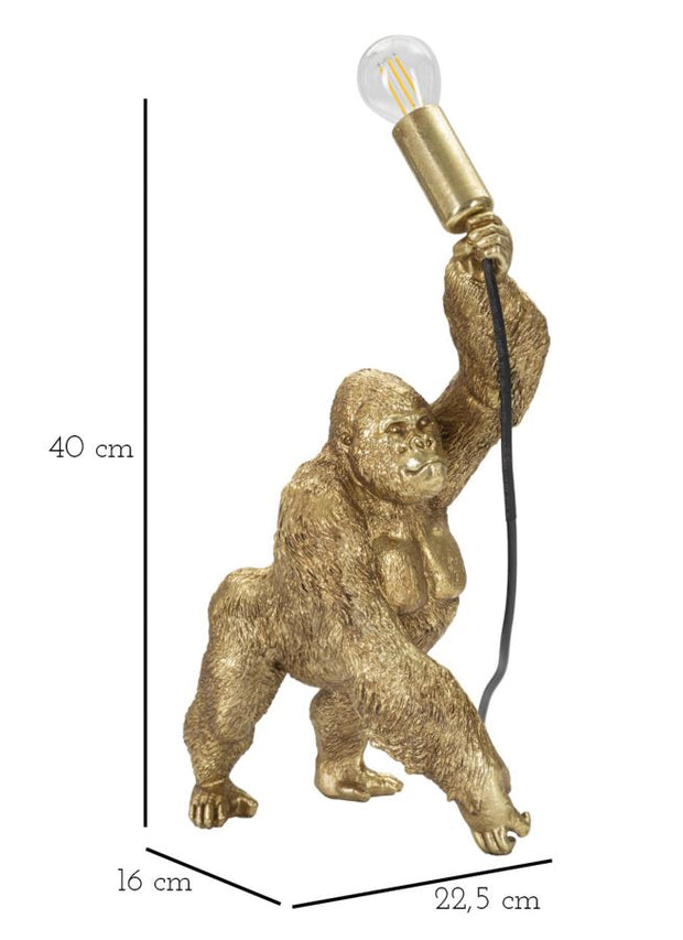 Tischlampe Gorilla Gold (9)