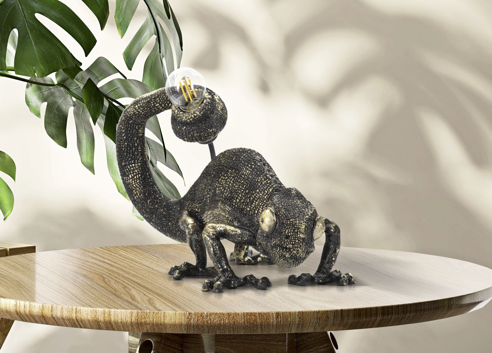 Tischlampe Lizard Schwarz (8)