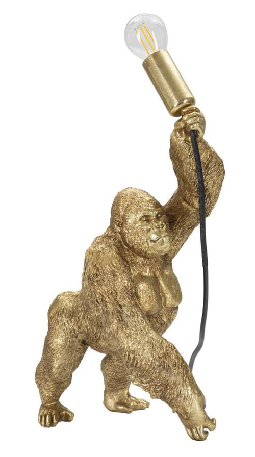 Tischlampe Gorilla Gold