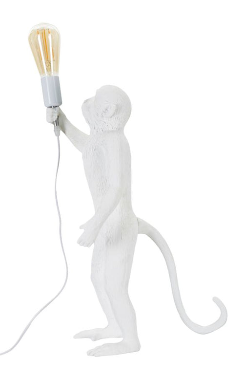 Tischlampe Monkey Weiß (1)