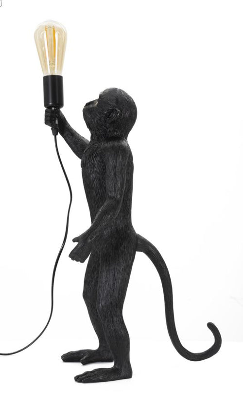 Tischlampe Monkey Schwarz (1)