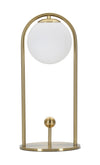 Tischlampe Glamy Arc A Gold