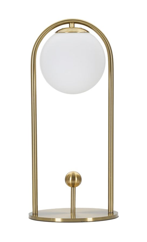 Tischlampe Glamy Arc A Gold