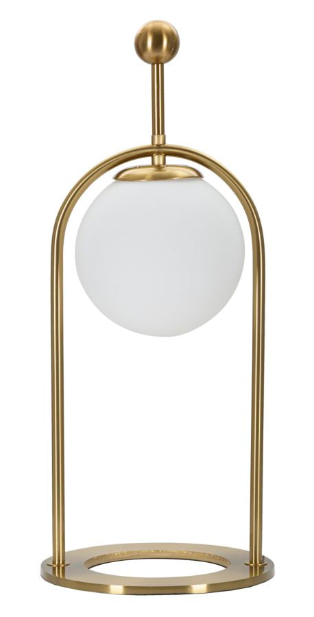 Tischlampe Glamy Arc B Gold