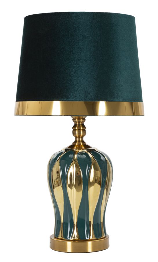 Tischlampe Green Glam Grün