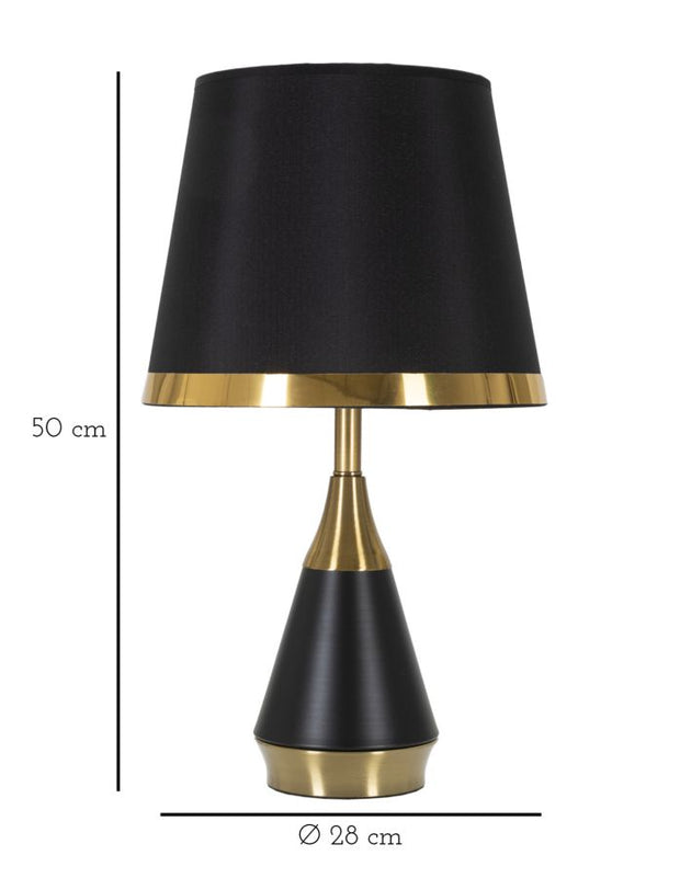 Tischlampe Blacky Schwarz (5)