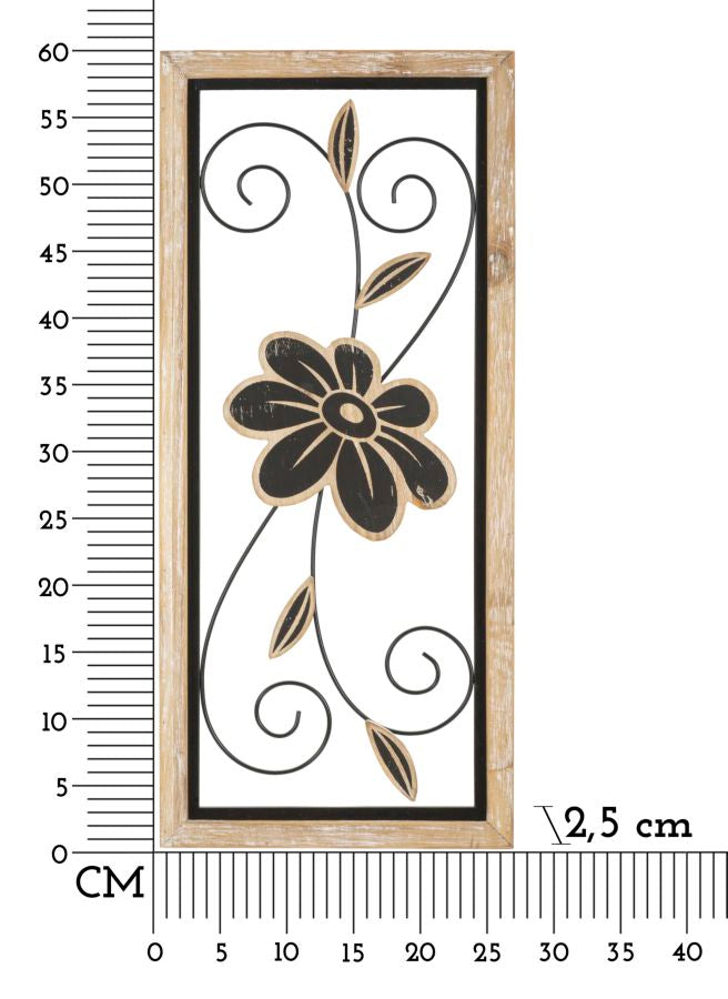 Wanddekoration Koman A Braun (5)