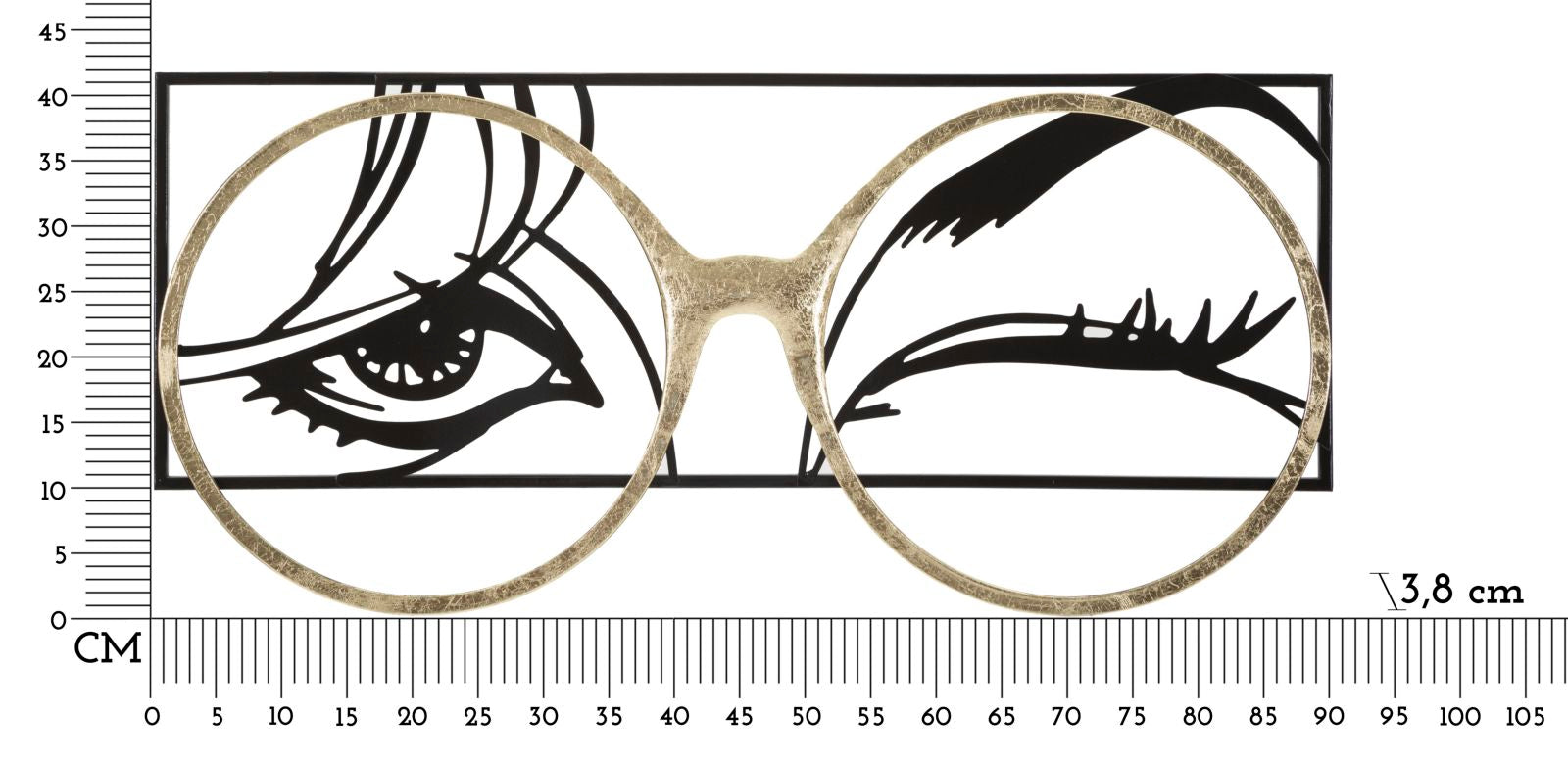 Wanddekoration Eyewear Mehrfarben (5)