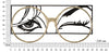 Wanddekoration Eyewear Mehrfarben (5)