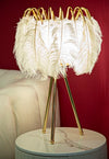 Tischlampe Feather Stand Gold (4)