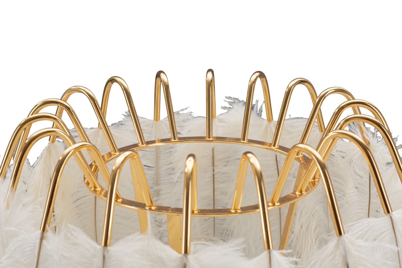 Tischlampe Feather Stand Gold (3)