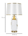 Tischlampe Glam Ceramic Gold (5)