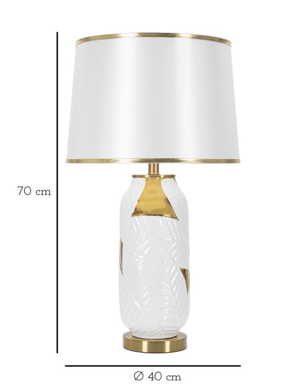 Tischlampe Glam Ceramic Gold (5)