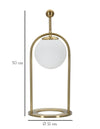 Tischlampe Glamy Arc B Gold (4)