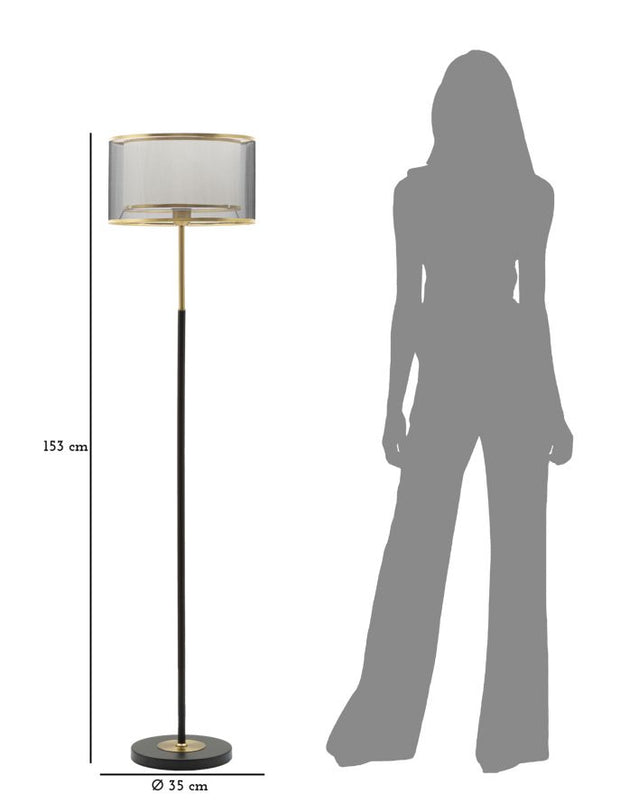 Stehlampe Levels Schwarz (5)