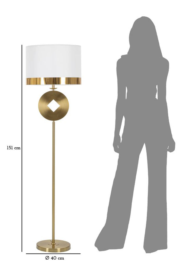 Stehlampe Coin Gold (5)