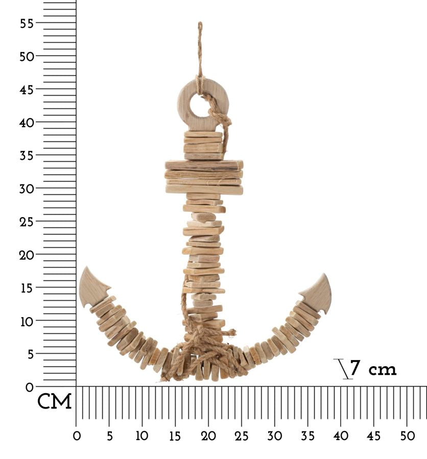 Wanddekoration Anchor Natürlich (5)