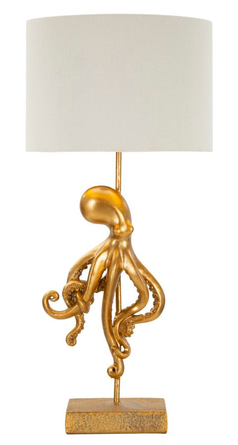 Tischlampe Octopus Gold