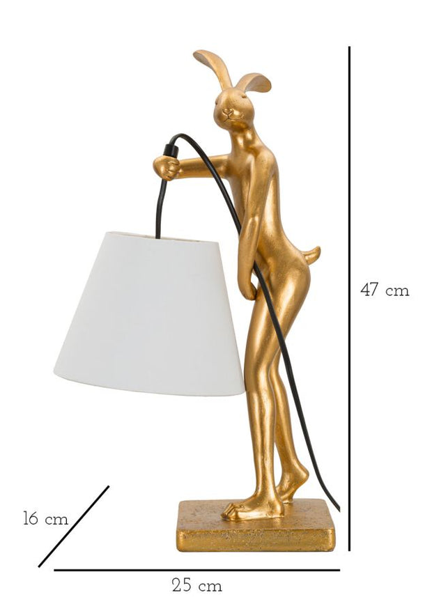 Tischlampe Rabbit Stand Gold (6)