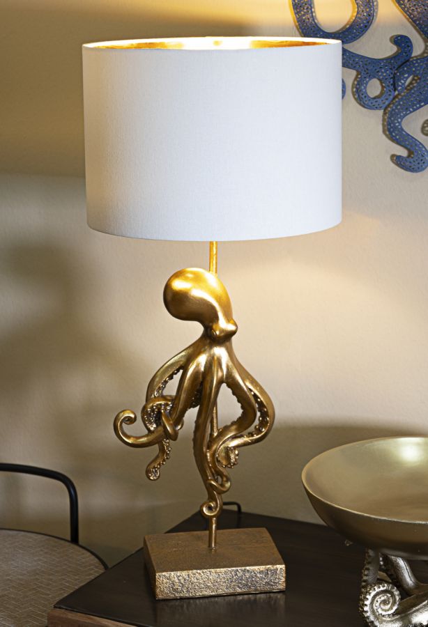 Tischlampe Octopus Gold (4)