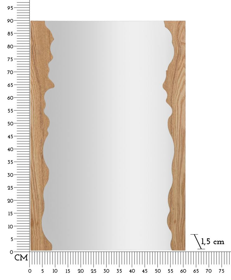 Dekospiegel Shape Natürlich (5)