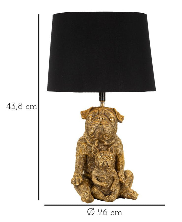 Tischlampe Dog Gold (6)