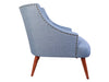 Sessel mit Stoff Santos Blau (2)