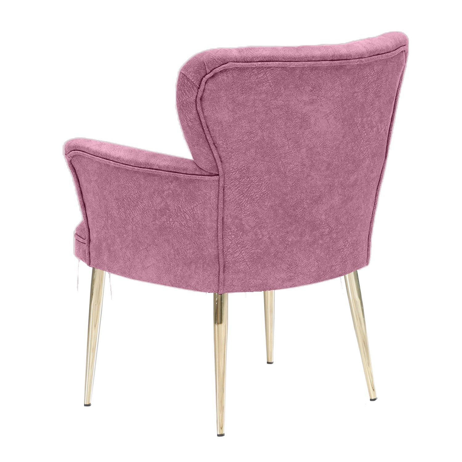 Sessel mit Stoff Paris Metal Rosa (1)