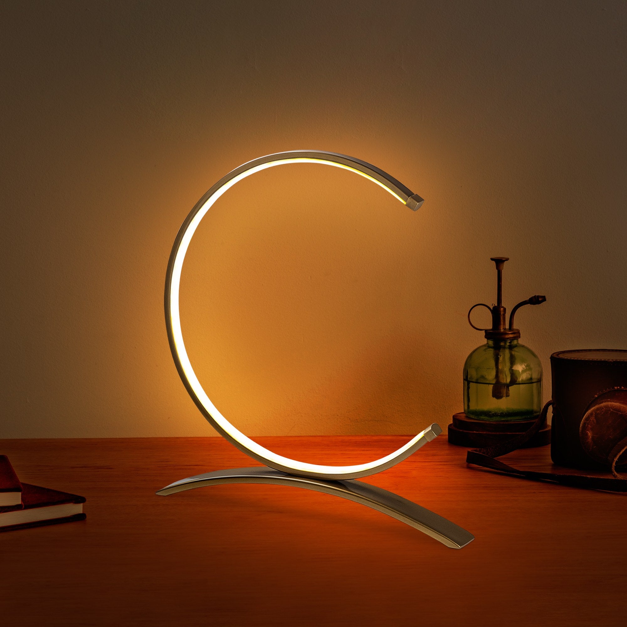 Tischlampe Moon 13331 Gold