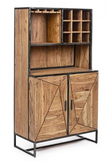 Highboard mit 2 türen Egon Schwarz (7)