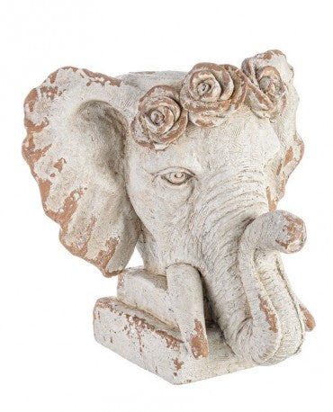 Blumentopf Elephant Head Elfenbein (1)