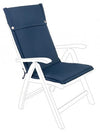 Outdoor Sitzkissen Poly180 Blau (3)