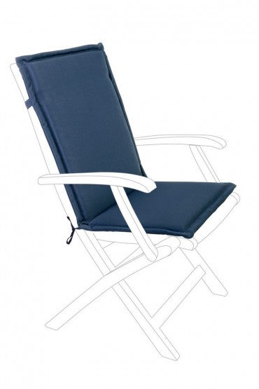 Outdoor Sitzkissen Poly180 Blau (3)