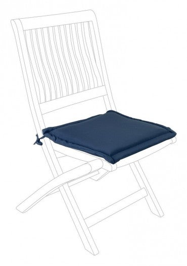 Outdoor Sitzkissen Poly180 Square Blau (3)