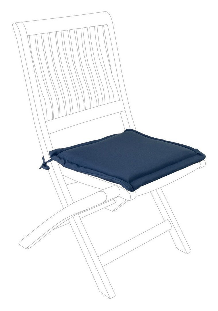 Outdoor Sitzkissen Poly180 Square Blau