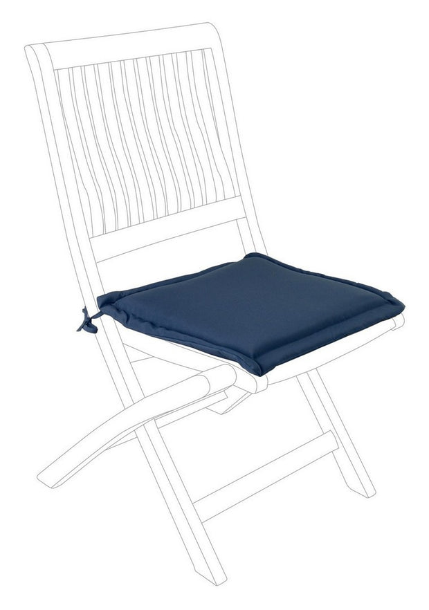 Outdoor Sitzkissen Poly180 Square Blau