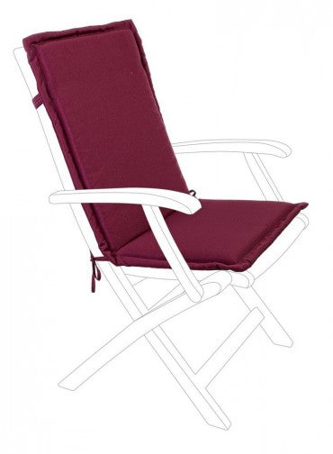 Outdoor Sitzkissen Poly180 Burgund (3)